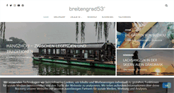 Desktop Screenshot of breitengrad53.de